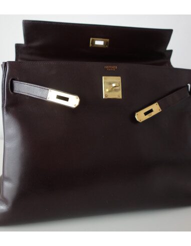 SAC HERMES KELLY 35 MARRON