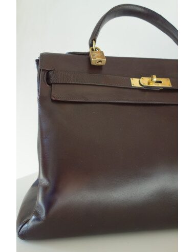 SAC HERMES KELLY 35 MARRON