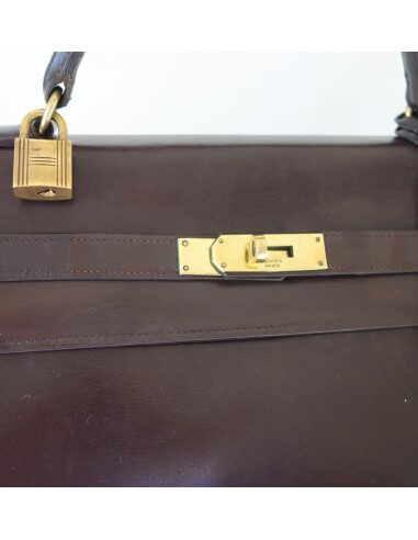 SAC HERMES KELLY 35 MARRON