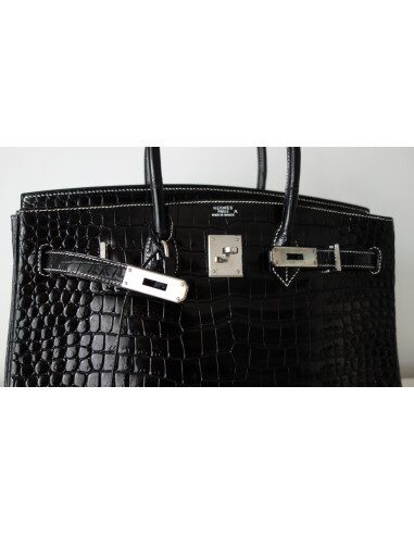 SAC HERMES BIRKIN 35 CROCODILE