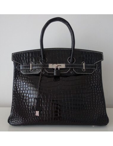 SAC HERMES BIRKIN 35 CROCODILE