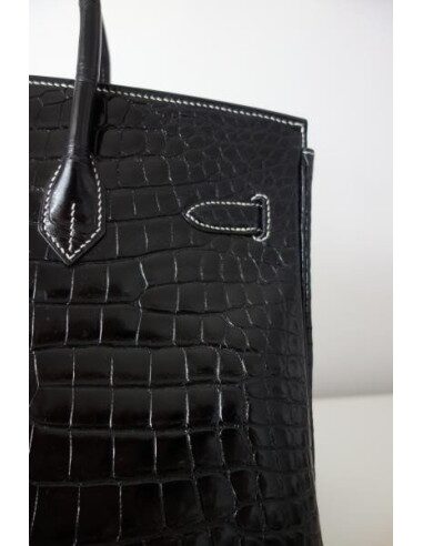 SAC HERMES BIRKIN 35 CROCODILE