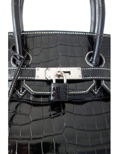 SAC HERMES BIRKIN 35 CROCODILE