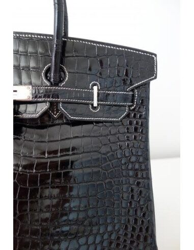 SAC HERMES BIRKIN 35 CROCODILE