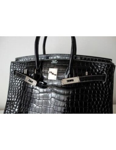 SAC HERMES BIRKIN 35 CROCODILE