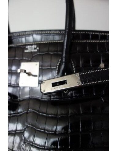 SAC HERMES BIRKIN 35 CROCODILE