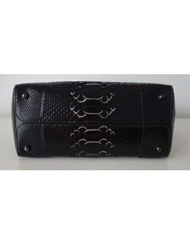 SAC DIOR BAR PYTHON NOIR