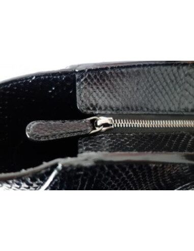 SAC DIOR BAR PYTHON NOIR