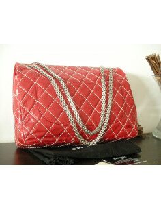 SAC CHANEL 2.55 ROUGE TAILLE L 2