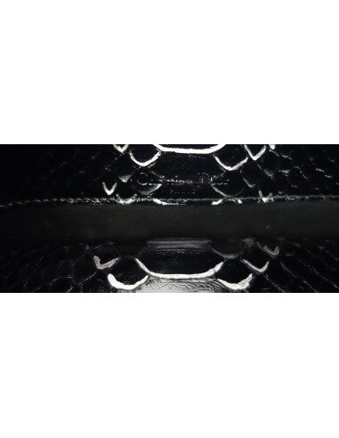 SAC DIOR BAR PYTHON NOIR