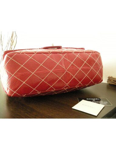 SAC CHANEL 2.55 ROUGE TAILLE L