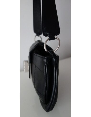 PETIT SAC CHANEL CUIR NOIR