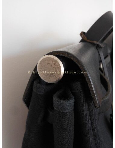 SAC HERMES HERBAG NOIR GRAND MODELE