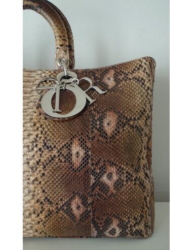SAC LADY DIOR PYTHON - XXL 