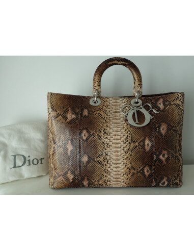 SAC LADY DIOR PYTHON - XXL 