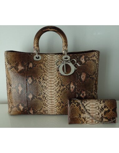 SAC LADY DIOR PYTHON - XXL 