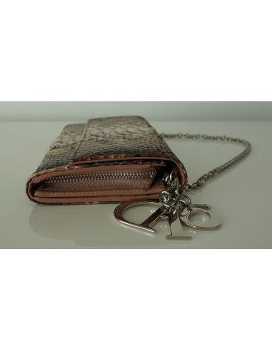 POCHETTE / PORTE-FEUILLE LADY DIOR PYTHON