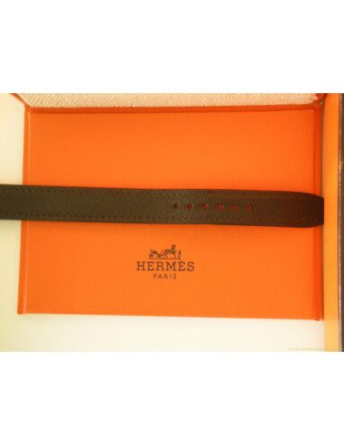 MONTRE HERMES CAPE COD DOUBLE TOUR NOIR