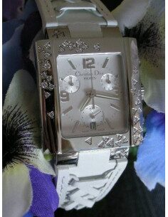 MONTRE CHRISTIAN DIOR RIVA SPARKLING 43 DIAMANTS CHRONOGRAPHE