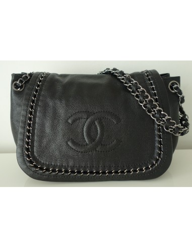 SAC CHANEL CUIR NOIR 