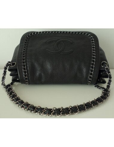 SAC CHANEL CUIR NOIR 