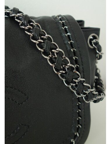 SAC CHANEL CUIR NOIR 