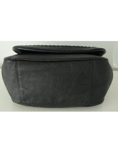 SAC CHANEL CUIR NOIR 