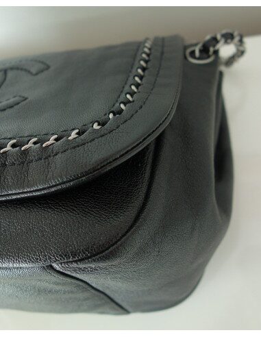 SAC CHANEL CUIR NOIR 