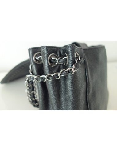 SAC CHANEL CUIR NOIR 
